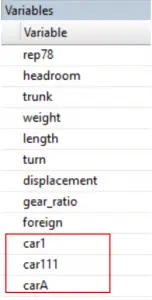 Using Rename command to rename Variable in Stata The Data Hall