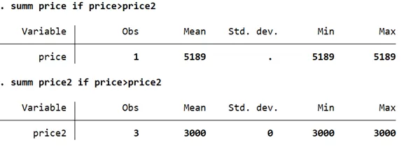 stata compare two categorical variables